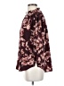 Monday Fun 100% Polyester Floral Burgundy 3/4 Sleeve Blouse Size S - photo 5