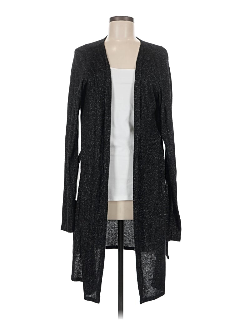 Pre-owned Joah Brown Cardigan Sweater In Black