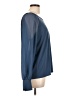 Calvin Klein Blue Long Sleeve Blouse Size L - photo 4