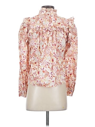 Pinch Long Sleeve Blouse (view 2)