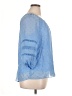 A. Byer 100% Polyester Blue 3/4 Sleeve Blouse Size XL - photo 4