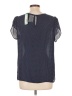 Fun2Fun 100% Polyester Black Short Sleeve Blouse Size L - photo 2