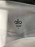 Alo Solid Ivory White Active Skort Size L - photo 3