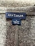 Ann Taylor 100% Wool Gray Wool Coat Size S - photo 7