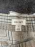 On 34th Plaid Gray Casual Pants Size S - photo 7