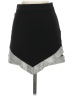 Zara Chevron-herringbone Black Casual Skirt Size XS - photo 1