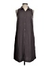 Three Dots Solid Gray Casual Dress Size XS - photo 1