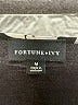 Fortune + Ivy 100% Polyester Black Short Sleeve Blouse Size M - photo 7