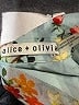 Alice + Olivia 100% Silk Teal Kimono Size S - photo 7