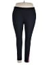 Crown & Ivy Color Block Black Active Pants Size 2X - photo 1