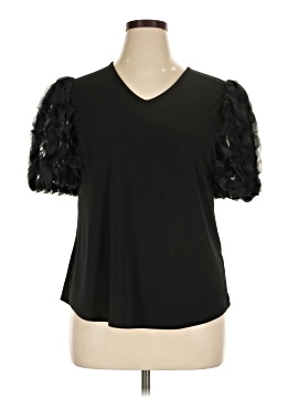 Adrianna Papell Short Sleeve Top