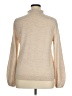Boden 100% Wool Tan Long Sleeve Blouse Size 14 - photo 2