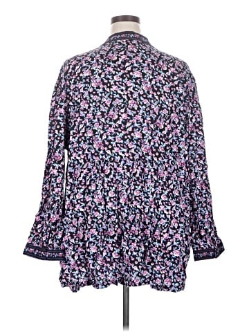 Woman Within Long Sleeve Blouse (view 2)