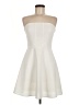 Express Stripes White Ivory Cocktail Dress Size 8 - photo 1