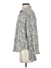 Rails Animal Print Silver Long Sleeve Blouse Size S - photo 5