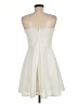 Express Stripes White Ivory Cocktail Dress Size 8 - photo 2