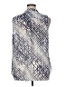 CAbi 100% Polyester Blue Sleeveless Blouse Size XL - photo 2