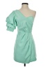 Do & Be Solid Green Cocktail Dress Size S - photo 1