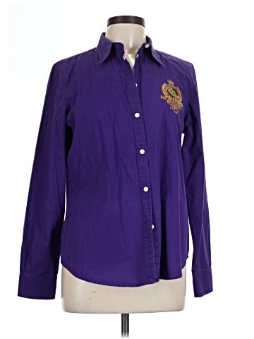 Lauren Jeans Co. Long Sleeve Blouse (view 1)