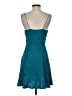 Intermix Solid Teal Cocktail Dress Size 0 - photo 2