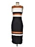 Shein Color Block Black Casual Dress Size 6 - photo 1