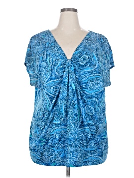 Lane Bryant Short Sleeve Blouse