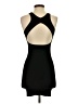 MNG Solid Black Cocktail Dress Size 2 - photo 2