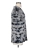 Zara Tie-dye Gray Short Sleeve Top Size S - photo 4