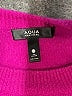 Aqua 100% Cashmere Purple Cashmere Pullover Sweater Size S - photo 7