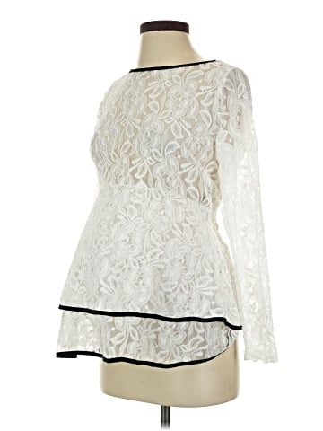 A Pea in the Pod Long Sleeve Blouse (view 1)