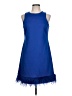 Taylor Blue Cocktail Dress Size 10 - photo 1