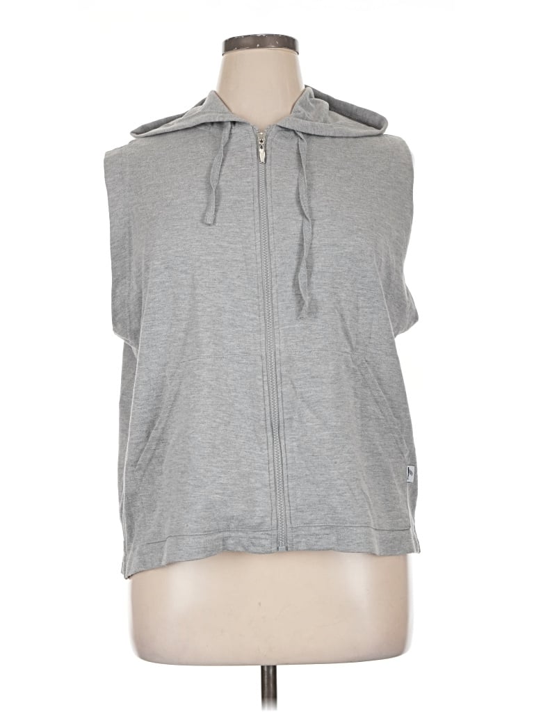 Pre-owned Catalina Zip Up Hoodie In Gray