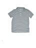 Crewcuts Outlet Stripes Silver Short Sleeve Button-Down Shirt Size 6 - 7 - photo 1