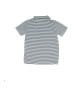 Crewcuts Outlet Stripes Silver Short Sleeve Button-Down Shirt Size 6 - 7 - photo 2