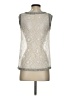 Hem & Thread Silver Sleeveless Blouse Size S - photo 2