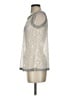 Hem & Thread Silver Sleeveless Blouse Size S - photo 5