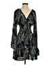 Mooi Paisley Blue Cocktail Dress Size S (estimated) - photo 1