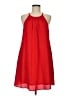 TCEC 100% Polyester Solid Red Cocktail Dress Size M - photo 1