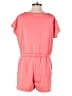 Double Zero Solid Pink Romper Size M - photo 2