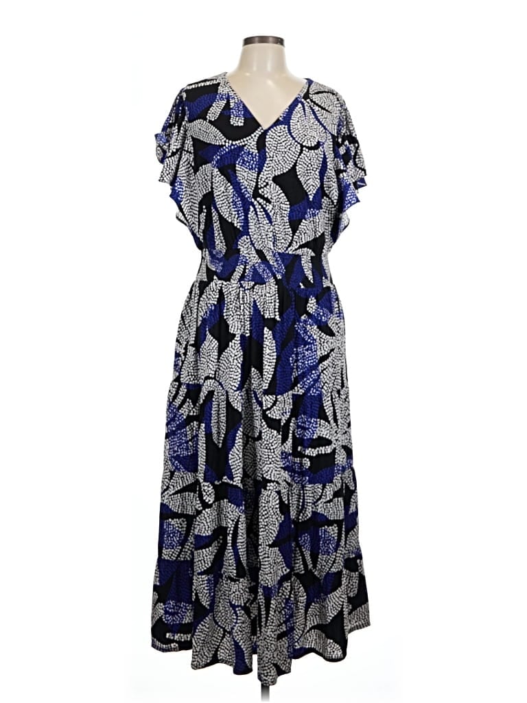 Pre-owned Chico's Casual Dress In Blue