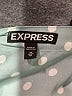 Express 100% Polyester Teal Long Sleeve Henley Size M - photo 7