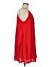TCEC 100% Polyester Solid Red Cocktail Dress Size M - photo 4