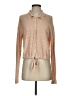 Free People Tan Long Sleeve Button-Down Shirt Size S - photo 1