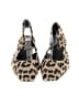 Christian Dior Gold Leopard Print Slingback Flats Size EU 39 - photo 2