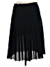 Vince. 100% Polyester Color Block Black Formal Skirt Size 6 - photo 2