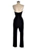 Mystic 100% Polyester Solid Black Jumpsuit Size S (estimated) - photo 2