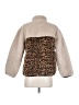 Rails 100% Polyester Animal Print Brown Pullover Sweater Size S - photo 2