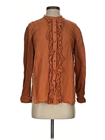 Pilcro Long Sleeve Blouse (view 1)