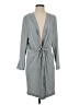 Jaclyn Intimates Gray Cardigan Size S - photo 1