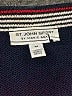 St. John Sport Stripes Blue Wool Cardigan Size Med (2) - photo 7